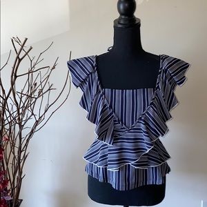 NWOT English Factory Striped Top